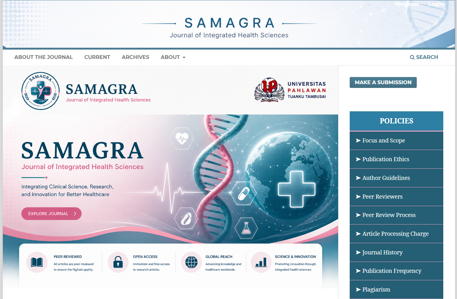 SAMAGRA: Journal of Integrated Health Sciences
